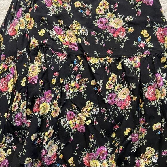 FTC Comfy Floral Black Loose Tank Top - Picture 4 of 5